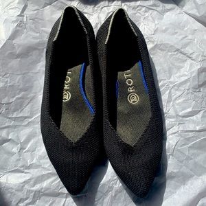 Rothy's The Point Black Flats 7 Classic